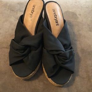 Size 8 platform wedge sandal